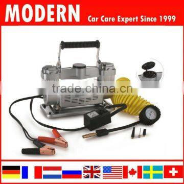 12V Metal car air pump/car air compressor/auto tyre inflator