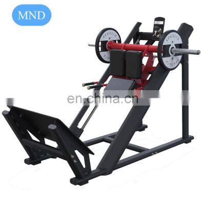 Online Big Discount Shandong New product gym equipment weight plate loaded machine hammer MND PL57 Linear leg press Gym Center