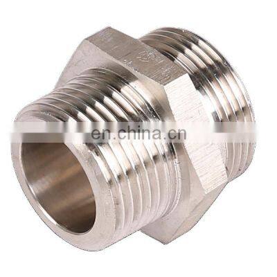 Stainless Pipe Connector Carbon Steel Pipe and Fitting Straight Fittings with Low Price