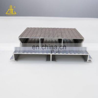 Aluminum Extrusion Profiles Customized Extruded Aluminum Outdoor Decking For Patio,Fireproof & Waterproof Garden Floor Decking photo-4