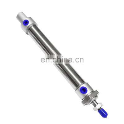 Professional Manufacturer 1.0Mpa Two-way Sealing Mini Stainless Steel Pneumatic Cylinder With 1 Year Warranty