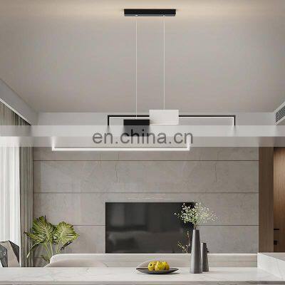 Modern Nordic Indoor Lighting Metal Black Gold Aluminum LED Ceiling Light Pendant LED Lamp