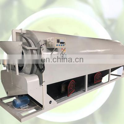 New Automatic Drum Type  Green yellowblack tea Making Machine Fresh Leaves Roasting Equipment China Price