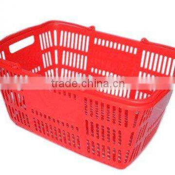 Plastic Supermarket Shopping Basket & Shopping Cart