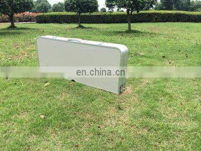 Portable Metal Small Dining Table Home Outdoor Barbecue Table and Chair Simple Folding Table photo-4