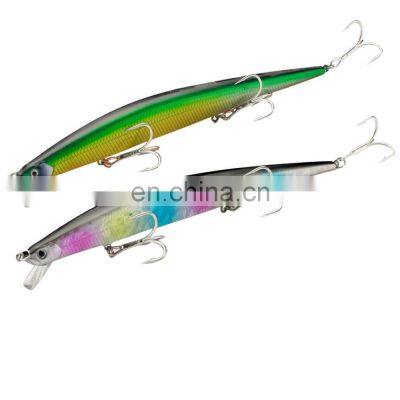 JOHNCOO Fishing Lures Minnow Artificial Baits 180mm 30g Jerkbait Suspend Wobbler Long Cast Hard Bait Seabass Sardine Lure