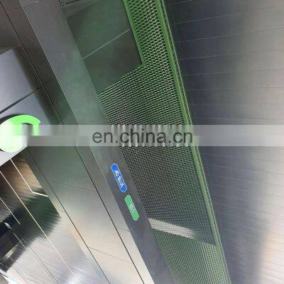 Aluminum Expanded Metal Mesh for Car Gas Station Ceiling