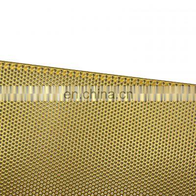 Stainless Steel Perforated Metal Mesh Panels Small Hole Strip Perforated Sheet