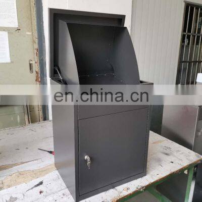 Top Access Door Safe And Secure Large Capacity Galvanized Steel Wall Mounted Locking Vertical Parcel Dropbox Mailbox photo-4