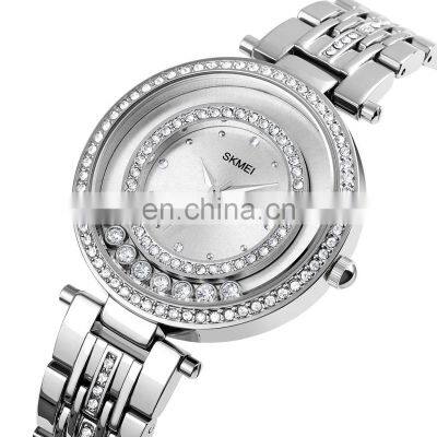 Chinese Wholesale Watches SKMEI 1740 Diamond Ring Low Price Cheap Watch Reloj de Mujer