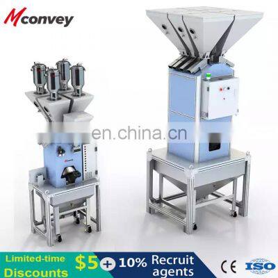 CE gravimetric blender Industrial high capacity Horizontal automatic pvc  extruder plastic gravimetric  mixer doser