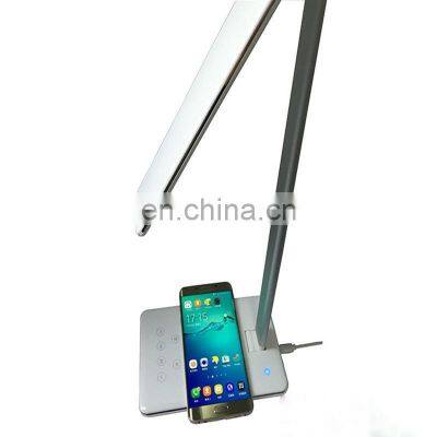 LED Desk Lamp with Flexible 5 Brightness Level Stepless Dimming USB Charging Port Eye-Caring & Dimmable Desk Lamp Office Lamp