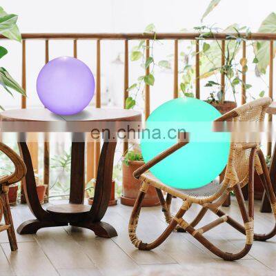 IP68 Plastic swimming pool led ball light plastic ball led LED solar ball light Holiday Lighting