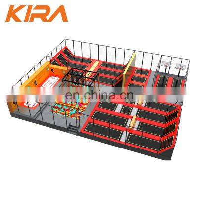 Commercial Hand Ball Indoor Trampoline Park High Performance Trampoline Park