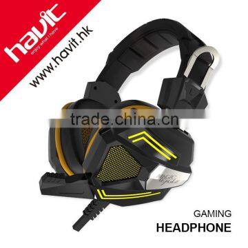 professional stereo cold LED 7.1 USB gaming headphone