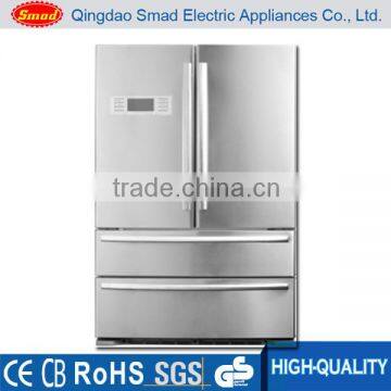 high-end side by side refrigerator, home kitchen fridge automatic defrost