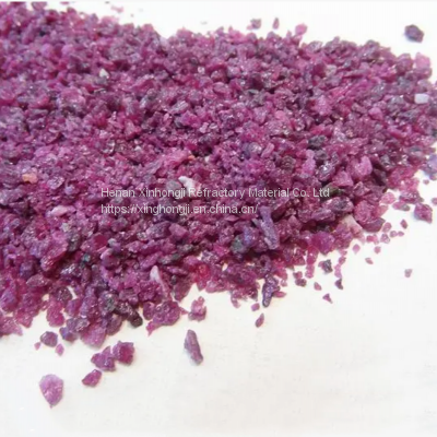 Pink Fused Alumina Gravels Chrome Electrocorundum Grit F40 F46 Abrasive Raw Material photo-4