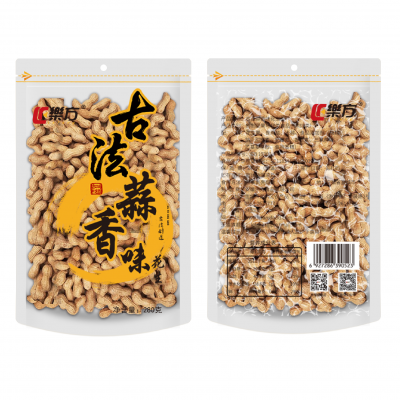 Wholesale Roasted Peanuts With Garic Flavor 280g Factory Price Nuts Snacks Brand Le Fang Traditional Process Series photo-3