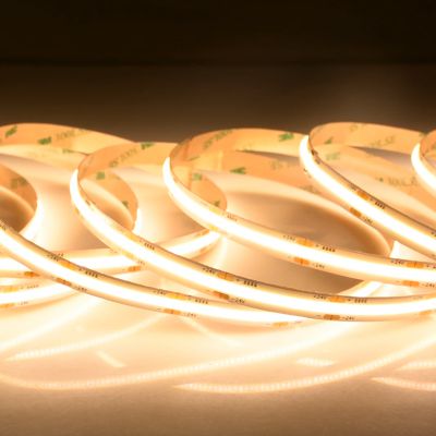 2024 High brightness Led Landscape Lighting IP20 PCB 5MM Strip Led Light COB Strip