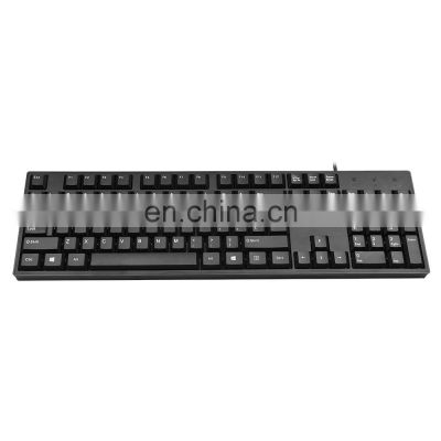 2022 OEM customized 104 key wired office game keyboard Other text