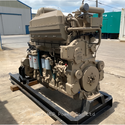 Original Cummins KTA38-DM664 890HP Marine Diesel Engine photo-2