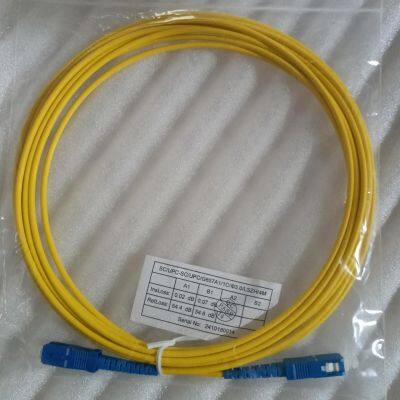 Fiber Patch Cord, SC/UPC-SC/UPC, G657A1, Simplex, 3.0mm, LSZH, 4 meter