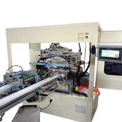 Fully Automatic Curved Serigraphy Printer Plastic Paper Cup Printing Multicolor Screen Printing Machine