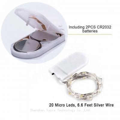 3M 30LED Warm White Battery Operated Fairy String Lights for Christmas Tree Halloween Decor photo-2