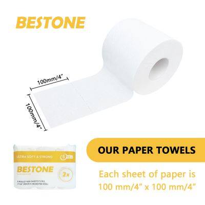 USA Wholesale Cheap Bamboo And Plant Drag Toilet Paper Rolls Soft And Absorbent photo-2