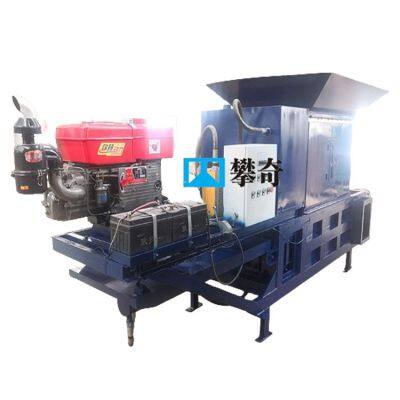 Mobile diesel Engine Version Silage Packing Bag Machine hay Green Yellow Storage Baler