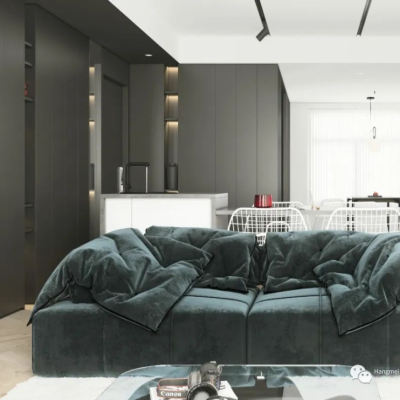 Hangmei Arc Grille Solid Wood Wall Panel - Hangmei Grille Rubber Wood Veneer Food Resin Wall Panel Large Board photo-4