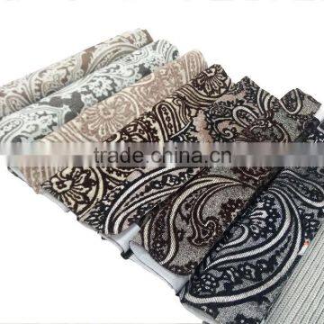 JYH modern chenille jacquard sofa fabric furnishing woven fabric