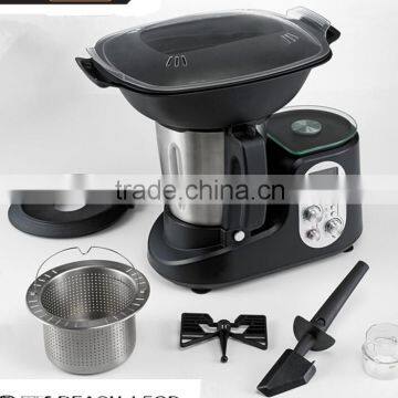 Thermo cooking blender with heated function