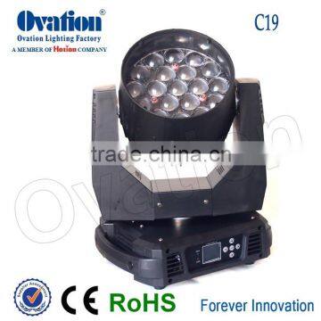 C19 Led Wash Moving Head Light 360W RGBW 4IN1 Linear Dimming Pan:540 Degree Tilt:270 Degree LCD Screen Display photo-2