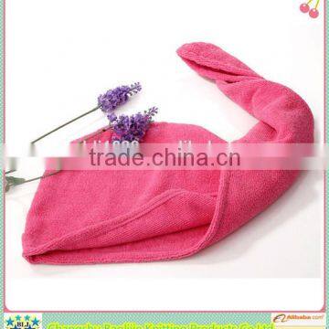 2014 most popular reusable perfect effect microfiber hair drying cap wholesales