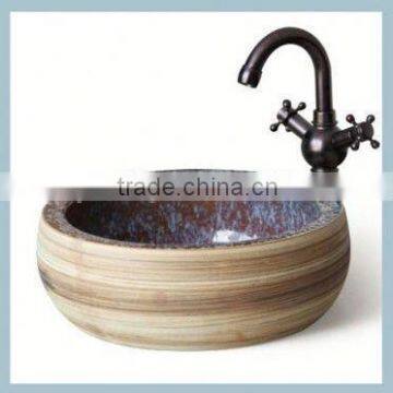 Competitive Price Natural Pakistan hand painted ceramic small toilet sinks