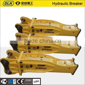 Mining excavator tool silence type hydraulic rock breaker hammer for sale