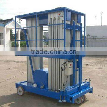 three column aluminum alloy elevator/three mast aluminum alloy lift platform QYLH16-200-3