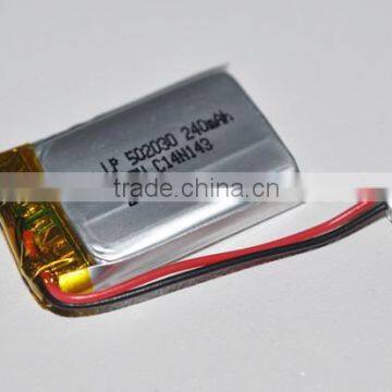 502030 Li-polymer Battery 240mAh