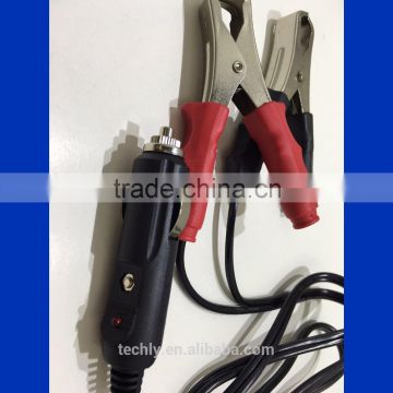 China Supplier High Power Clamp To Cigarette Ligher Cable Assembly