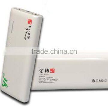 Factory supplier high capacity cheap price 11Ah portable / smart mobile universal power bank