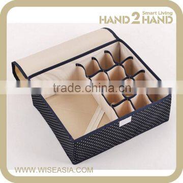 New Underwear Bra Socks Ties Storage Box Organizer Dust Proof Container