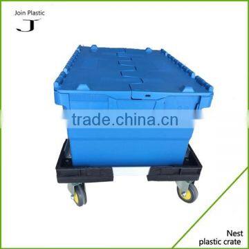 Box moving hydraulic dolly