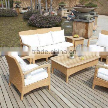 Outdoor furniture rattan stackable chairs