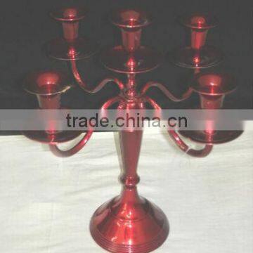 Red Candelabra Wedding Centerpieces, Candelabra Centerpiece, Tall Candelabras (India) Compare