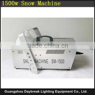 stage 1500w snow machine / Special effect big snow machine remote / wire control