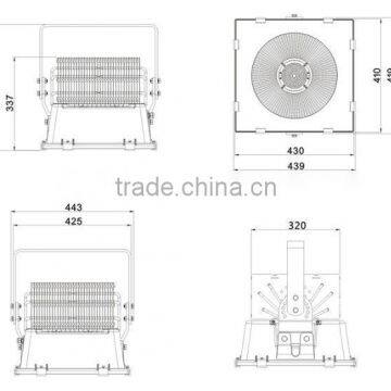 Outdoor Waterproof IP65 High Power 500w Led Flood Light for Park,Garden,Stage,Sport Staduim photo-5