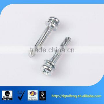 Nickel plated phillips cup head electronic screw