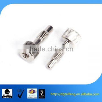 knurled torx drive cheese head thumb screw