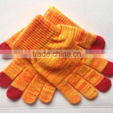 Ladies Knitted Gloves Touch Screen Stripe Gloves Texting Capacitive Smartphone photo-4